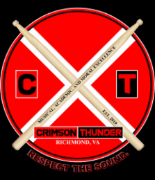 C T CRIMSON THUNDER RESPECT THE SOUND. RICHMOND, VA MUSICAL, ACADEMIC, AND MORAL EXCELLENCE EST. 2019