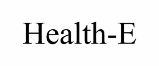 HEALTH-E