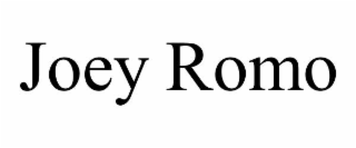 JOEY ROMO