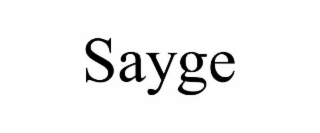 SAYGE