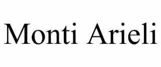 MONTI ARIELI