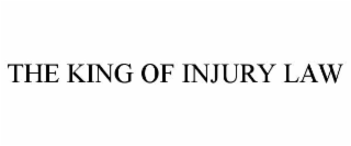 THE KING OF INJURY LAW
