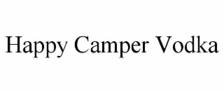 HAPPY CAMPER VODKA