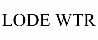 LODE WTR
