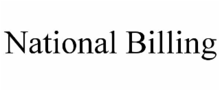 NATIONAL BILLING