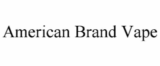 AMERICAN BRAND VAPE