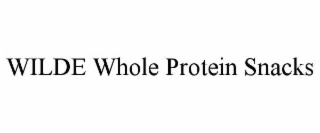 WILDE WHOLE PROTEIN SNACKS