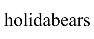 HOLIDABEARS