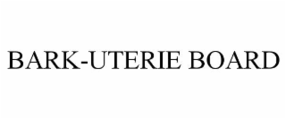 BARK-UTERIE BOARD