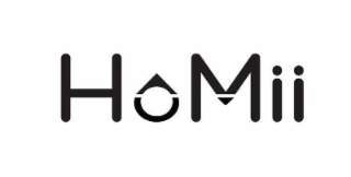 THE WORDING "HOMII" IN STYLIZED FONT trademark