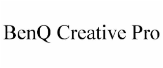 BENQ CREATIVE PRO