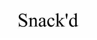 SNACK'D