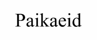 PAIKAEID