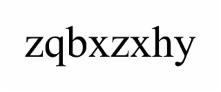 ZQBXZXHY trademark