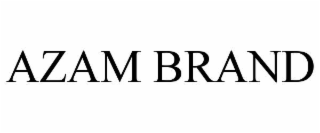 AZAM BRAND trademark