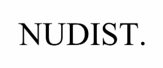 NUDIST.