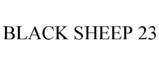 BLACK SHEEP 23