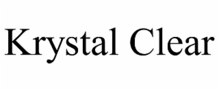 KRYSTAL CLEAR