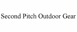 SECOND PITCH OUTDOOR GEAR trademark