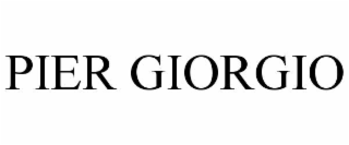 PIER GIORGIO trademark