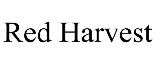 RED HARVEST trademark