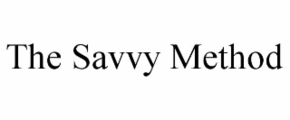 THE SAVVY METHOD trademark