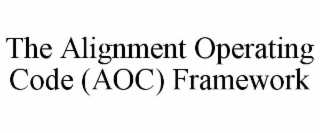 THE ALIGNMENT OPERATING CODE (AOC) FRAMEWORK