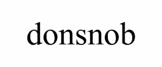 DONSNOB trademark
