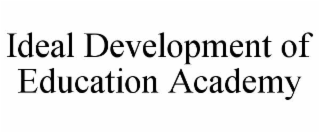 IDEAL DEVELOPMENT OF EDUCATION ACADEMY