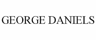GEORGE DANIELS
