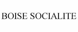 BOISE SOCIALITE