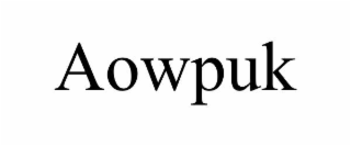 AOWPUK trademark