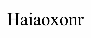HAIAOXONR trademark
