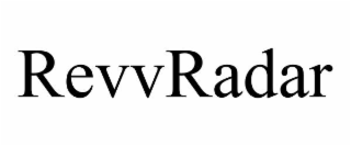 REVVRADAR
