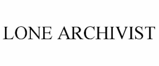 LONE ARCHIVIST