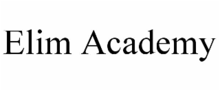 ELIM ACADEMY