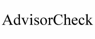 ADVISORCHECK