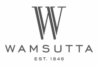W WAMSUTTA EST. 1846