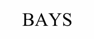 BAYS