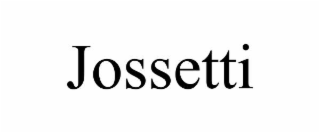 JOSSETTI