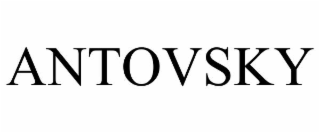 ANTOVSKY