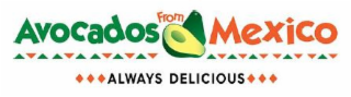 AVOCADOS FROM MEXICO ALWAYS DELICIOUS