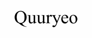 QUURYEO trademark