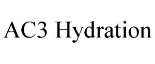AC3 HYDRATION