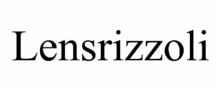 LENSRIZZOLI