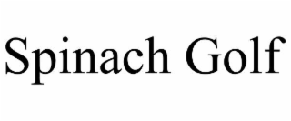 SPINACH GOLF