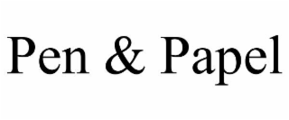PEN & PAPEL