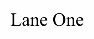 LANE ONE