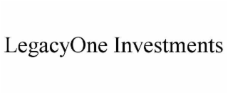 LEGACYONE INVESTMENTS