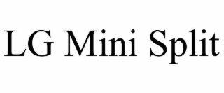 LG MINI SPLIT